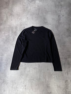 Y-3 Yohji Yamamoto x Adidas Love Yohji Rose Print Long Sleeve Black Women -M