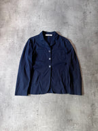 Miu Miu Vintage Light Cotton Blazer Jacket Navy Women - M