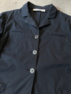 Miu Miu Vintage Light Cotton Blazer Jacket Navy Women - M
