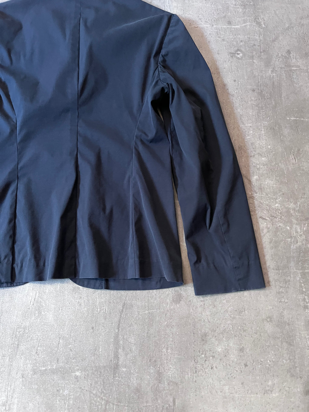 Miu Miu Vintage Light Cotton Blazer Jacket Navy Women - M