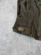 Dolce & Gabbana Corduroy Cargo Corset Green Women - M