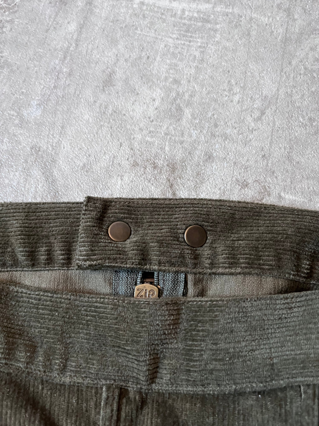 Dolce & Gabbana Corduroy Cargo Corset Green Women - M