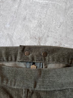 Dolce & Gabbana Corduroy Cargo Corset Green Women - M