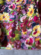 S/S 2001 Jean Paul Gaultier Floral Print Rayon Shirt Multicolor Women - XL