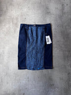 Dolce & Gabbana Wool Jeans Skirt Navy Women - XL