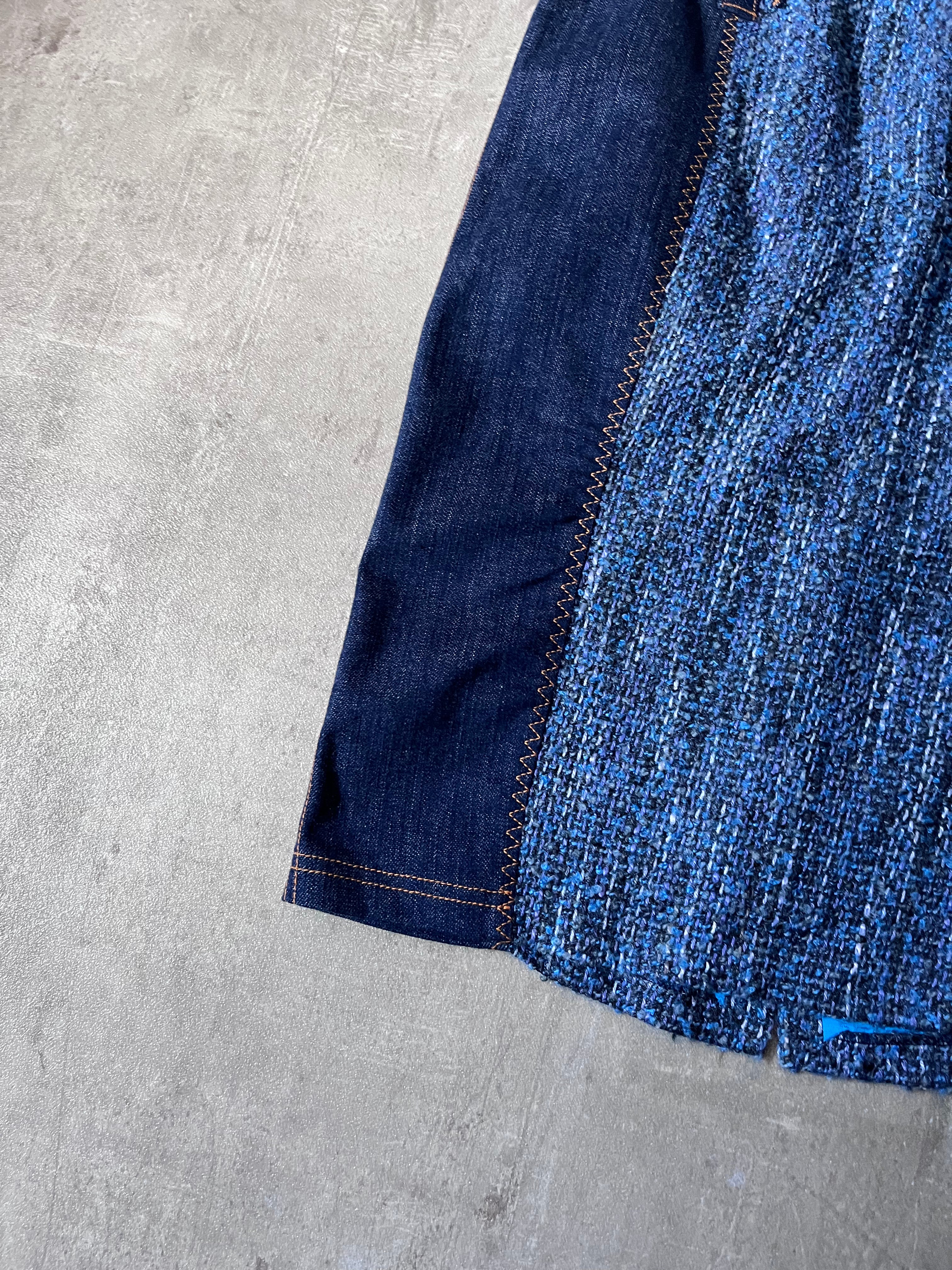 Dolce & Gabbana Wool Jeans Skirt Navy Women - XL