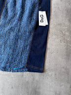 Dolce & Gabbana Wool Jeans Skirt Navy Women - XL