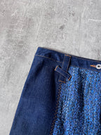 Dolce & Gabbana Wool Jeans Skirt Navy Women - XL