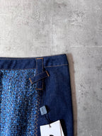 Dolce & Gabbana Wool Jeans Skirt Navy Women - XL