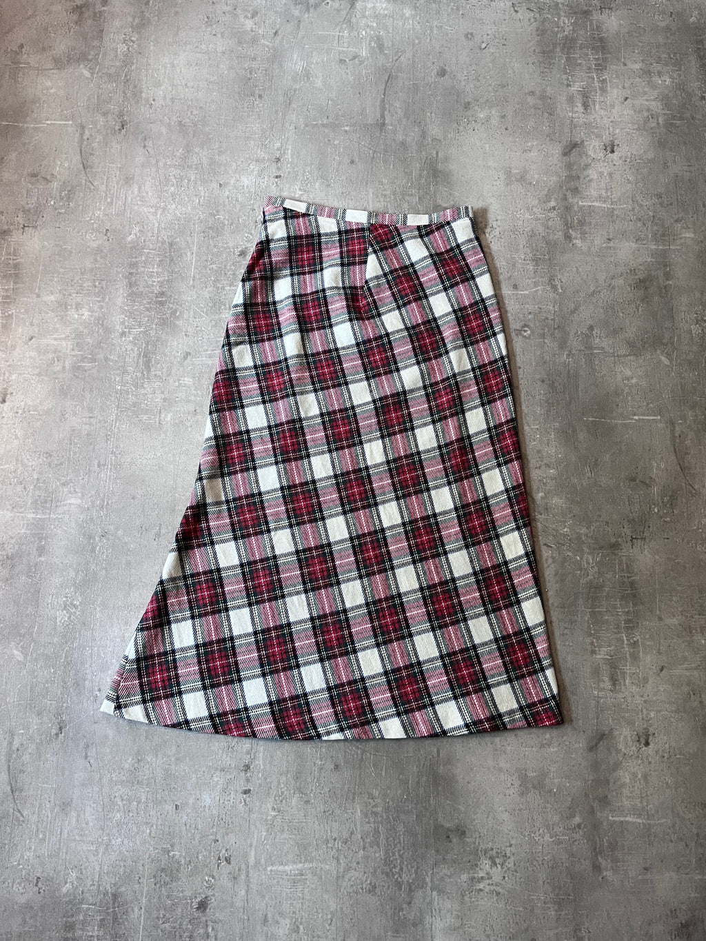 Yohji Yamamoto Y's Wool Checkered Skirt Multicolor Women - L