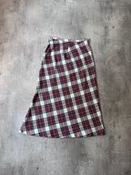 Yohji Yamamoto Y's Wool Checkered Skirt Multicolor Women - L