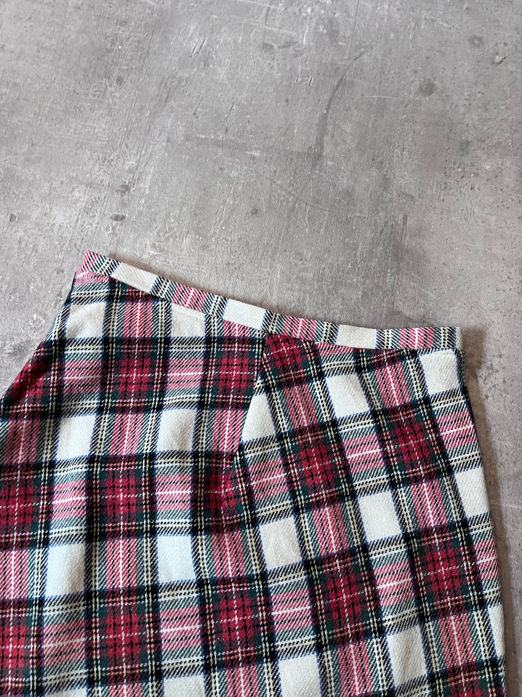 Yohji Yamamoto Y's Wool Checkered Skirt Multicolor Women - L