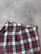 Yohji Yamamoto Y's Wool Checkered Skirt Multicolor Women - L