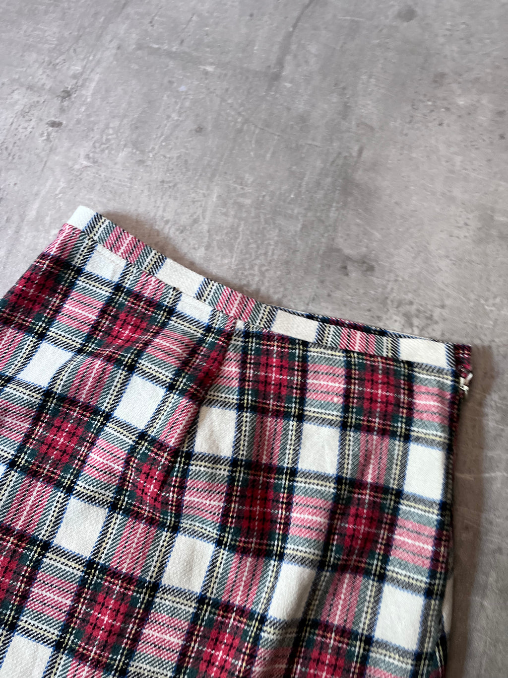 Yohji Yamamoto Y's Wool Checkered Skirt Multicolor Women - L