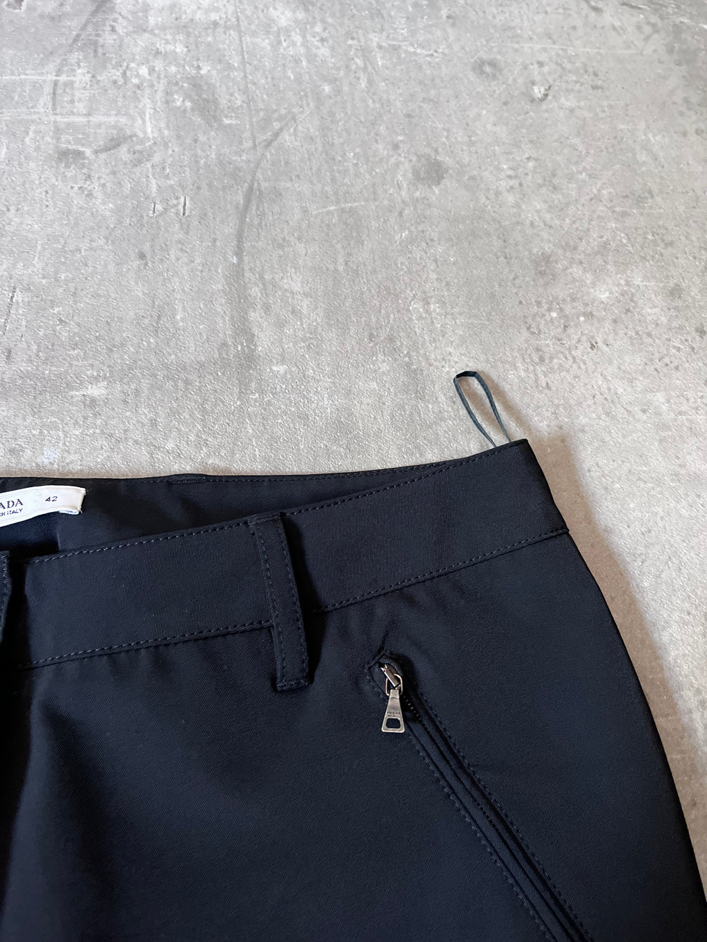 Prada Vintage Formal Pants Black Women - M