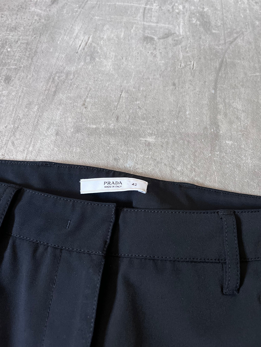 Prada Vintage Formal Pants Black Women - M