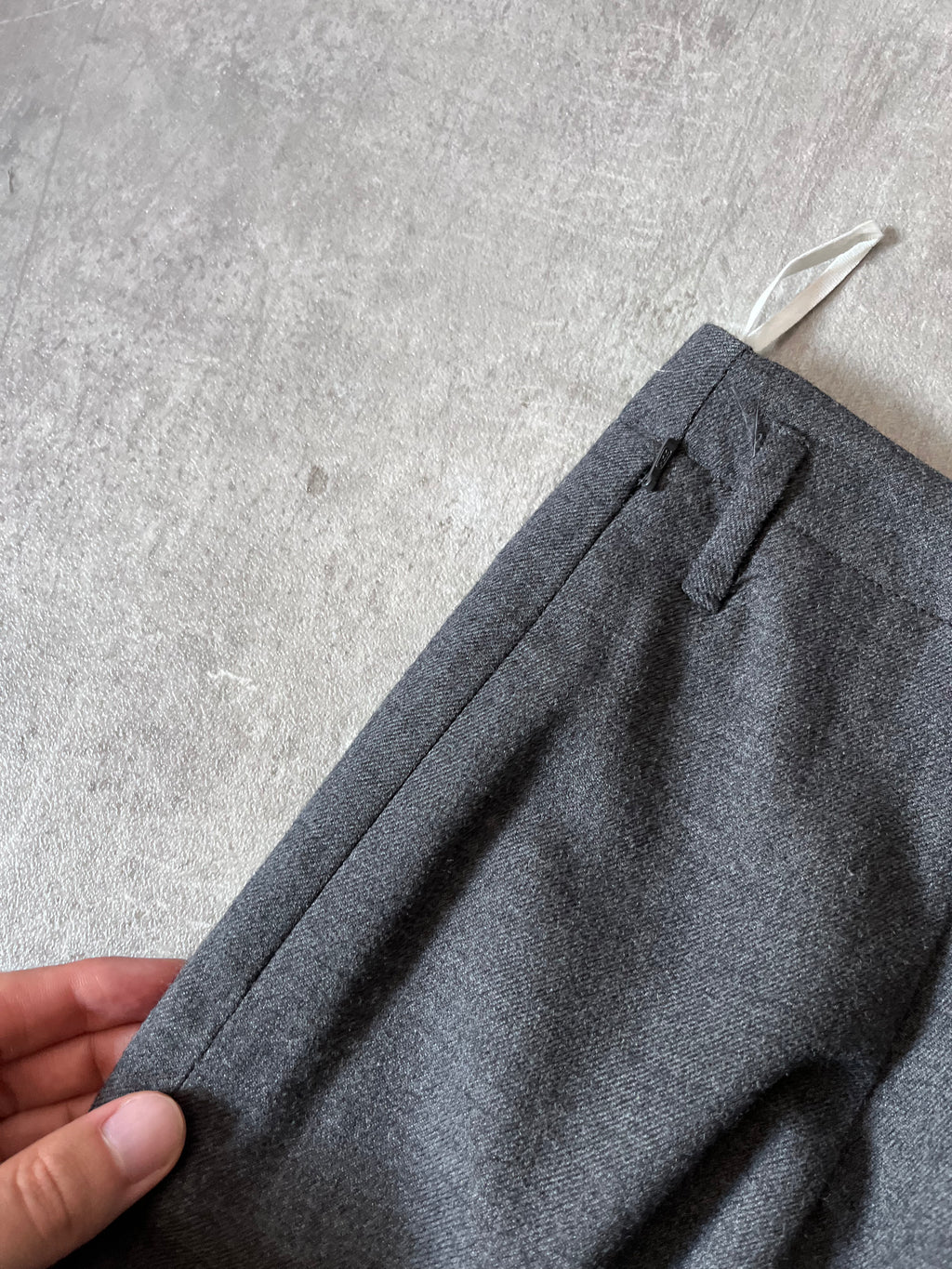 2006 Maison Margiela x H&M Wool Skirt-Pants Grey Women - M