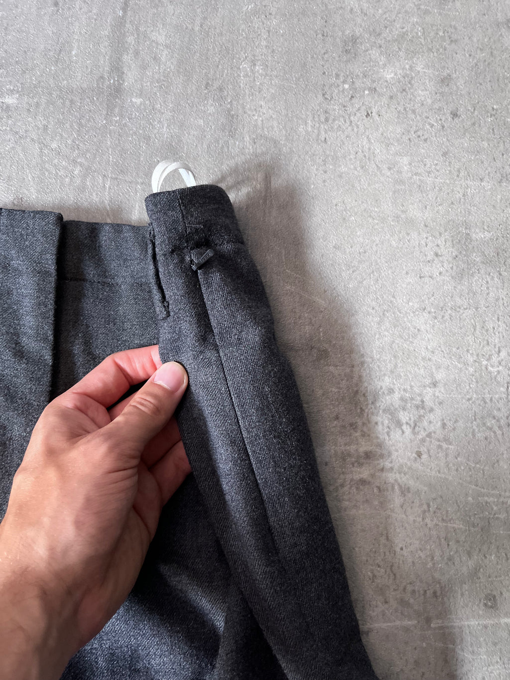 2006 Maison Margiela x H&M Wool Skirt-Pants Grey Women - M