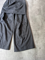 2006 Maison Margiela x H&M Wool Skirt-Pants Grey Women - M
