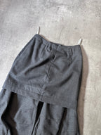2006 Maison Margiela x H&M Wool Skirt-Pants Grey Women - M