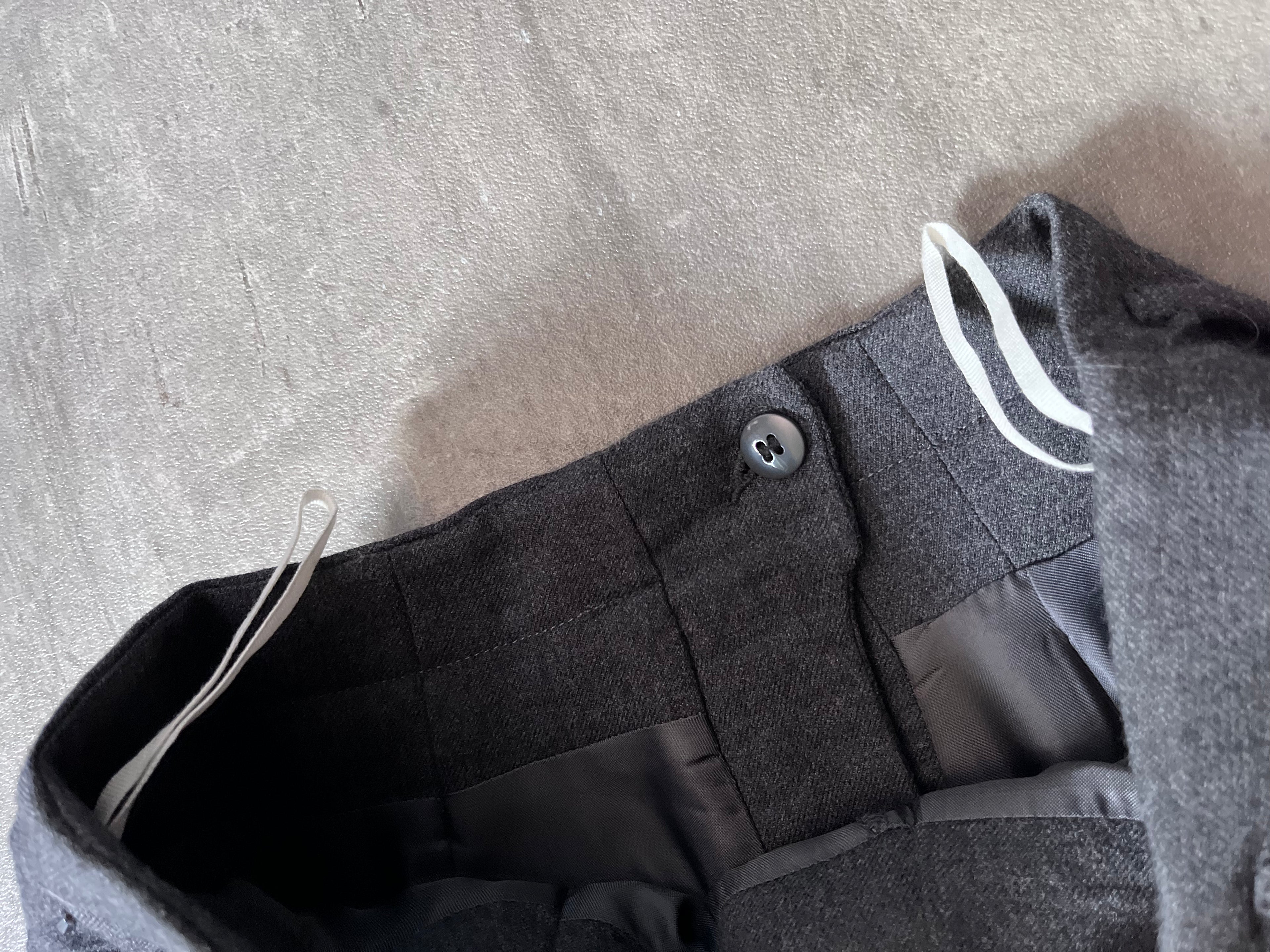 2006 Maison Margiela x H&M Wool Skirt-Pants Grey Women - M