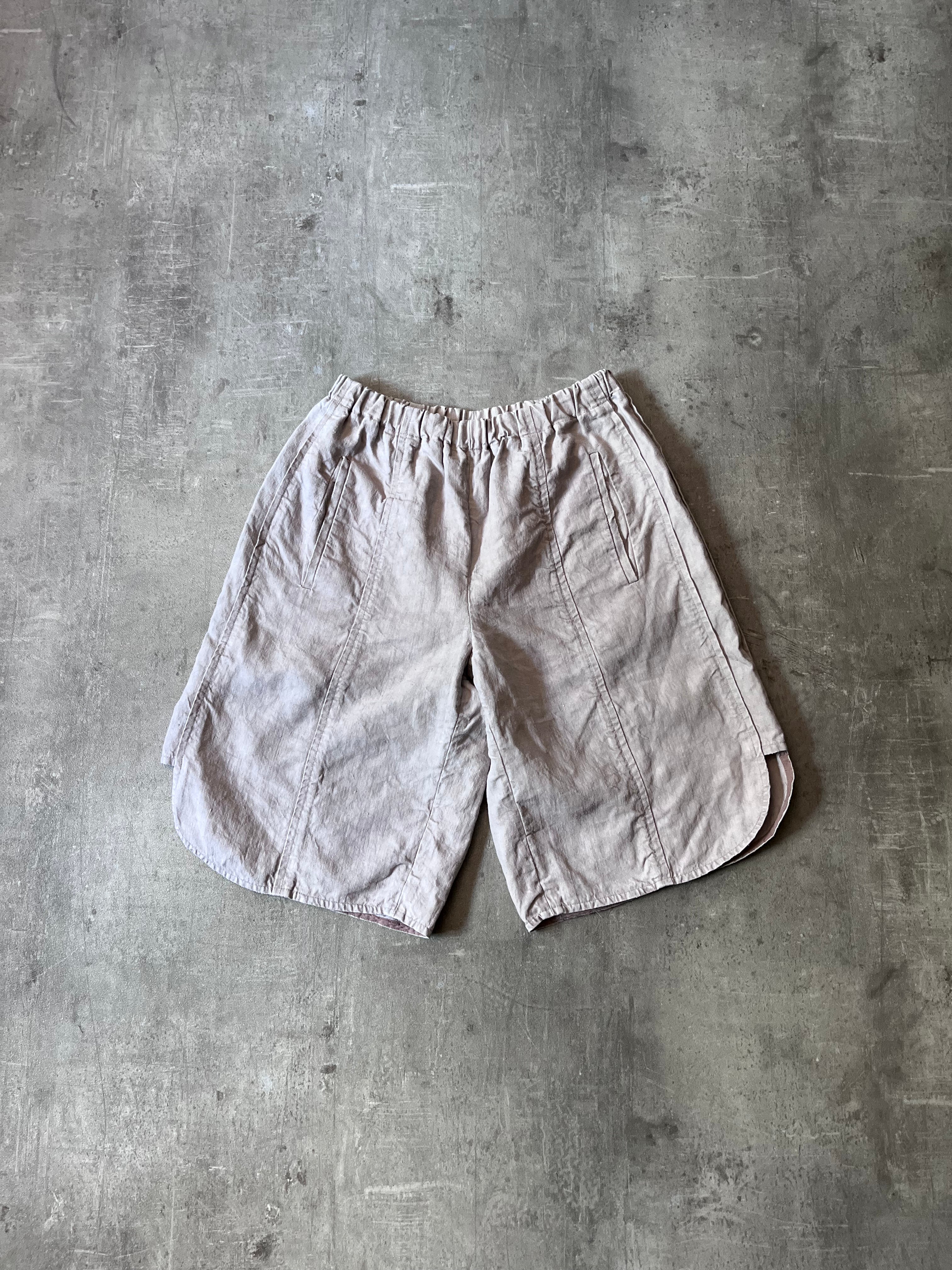 Marni Linen Short Pants Pink Women - M