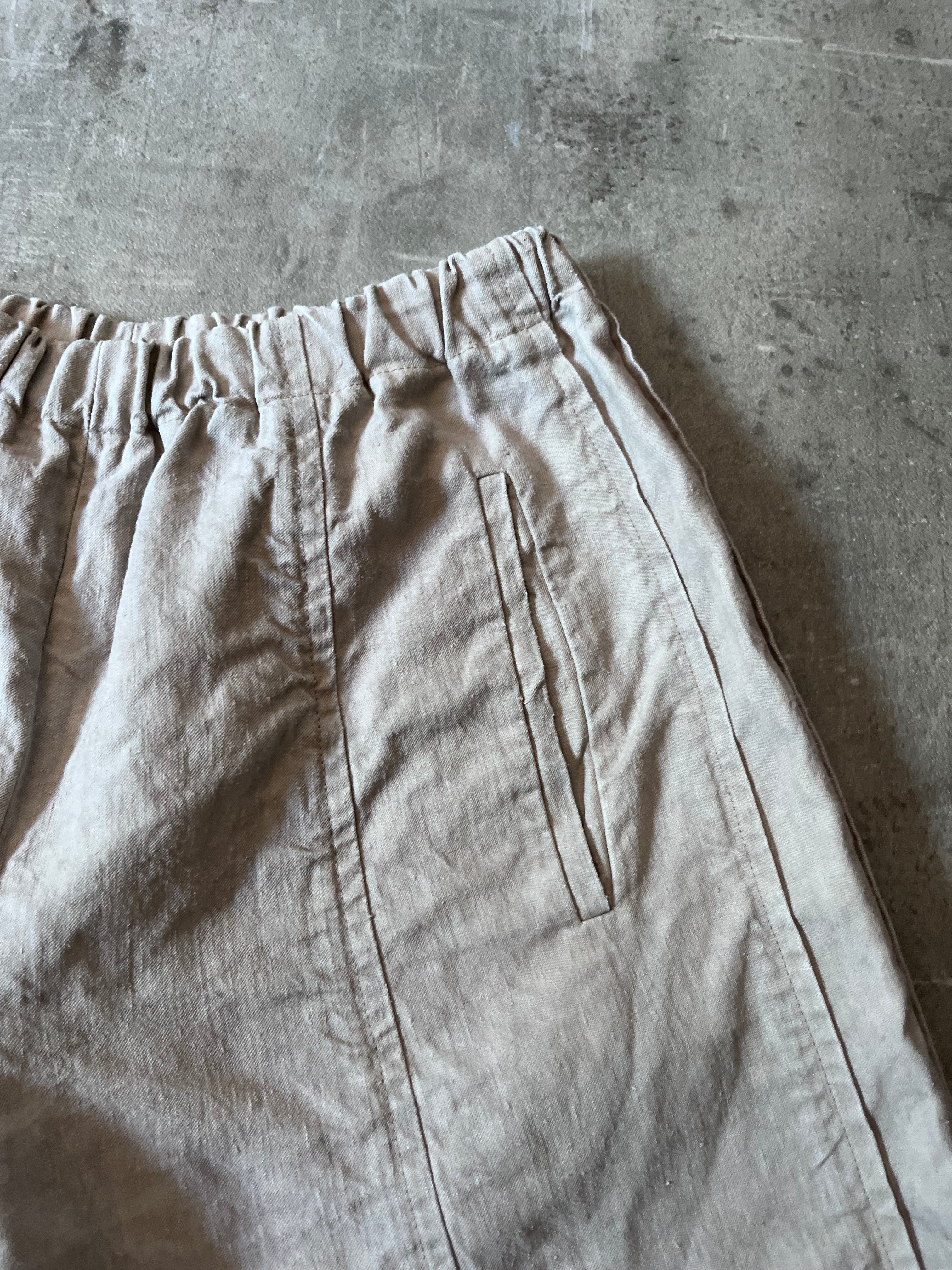 Marni Linen Short Pants Pink Women - M