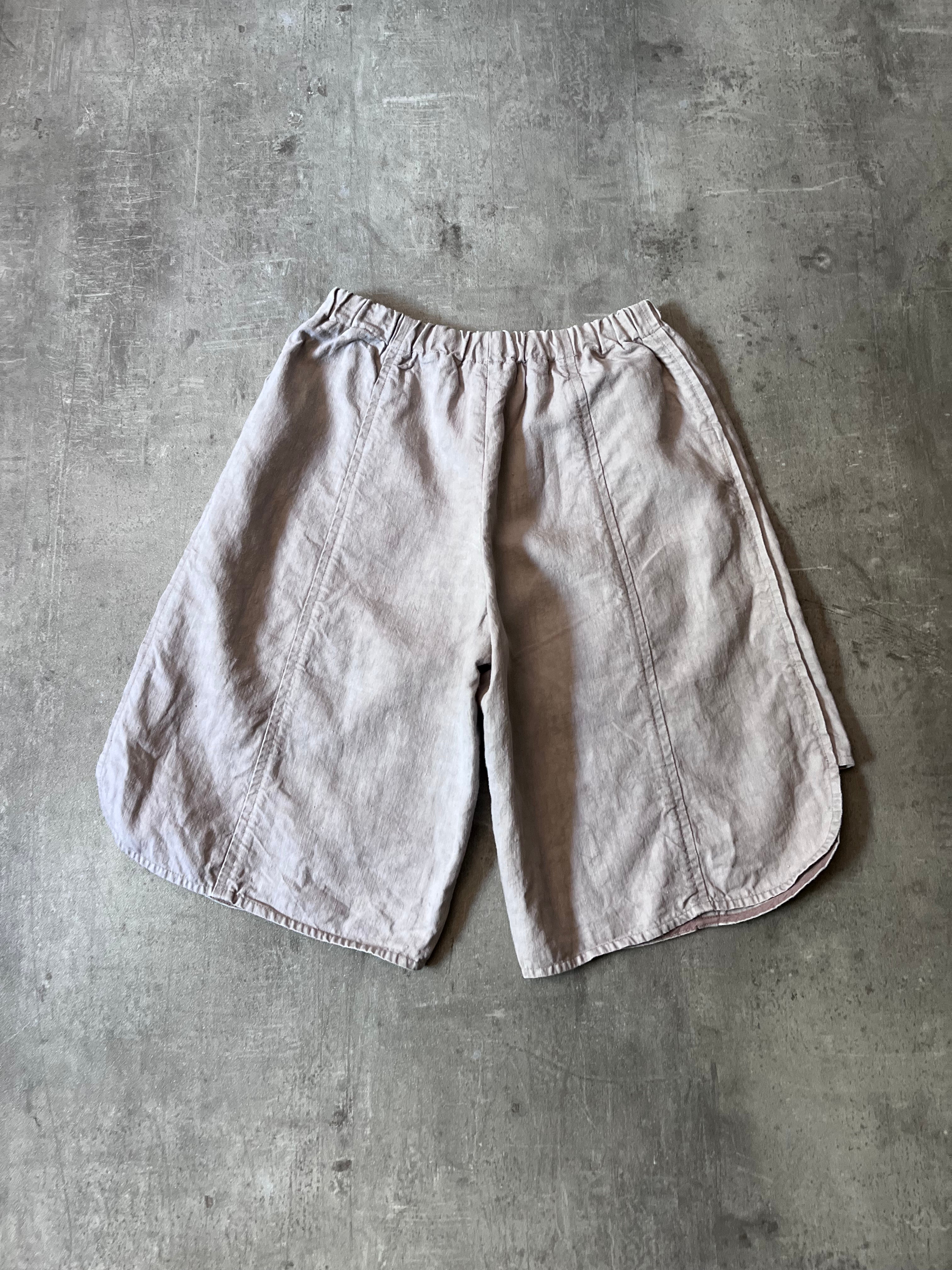 Marni Linen Short Pants Pink Women - M