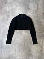 Jean Paul Gaultier Vintage Shiny Wool Sweater Black Women -XS