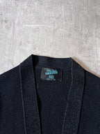 Jean Paul Gaultier Vintage Shiny Wool Sweater Black Women -XS