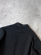 Jean Paul Gaultier Vintage Shiny Wool Sweater Black Women -XS
