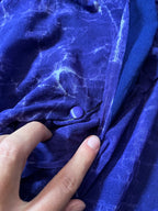 Jean Paul Gaultier Vintage Mesh Dress Purple Navy Women - M