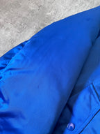 Balenciaga "Political Campaign" Nylon Bomber Jacket Blue Men - S