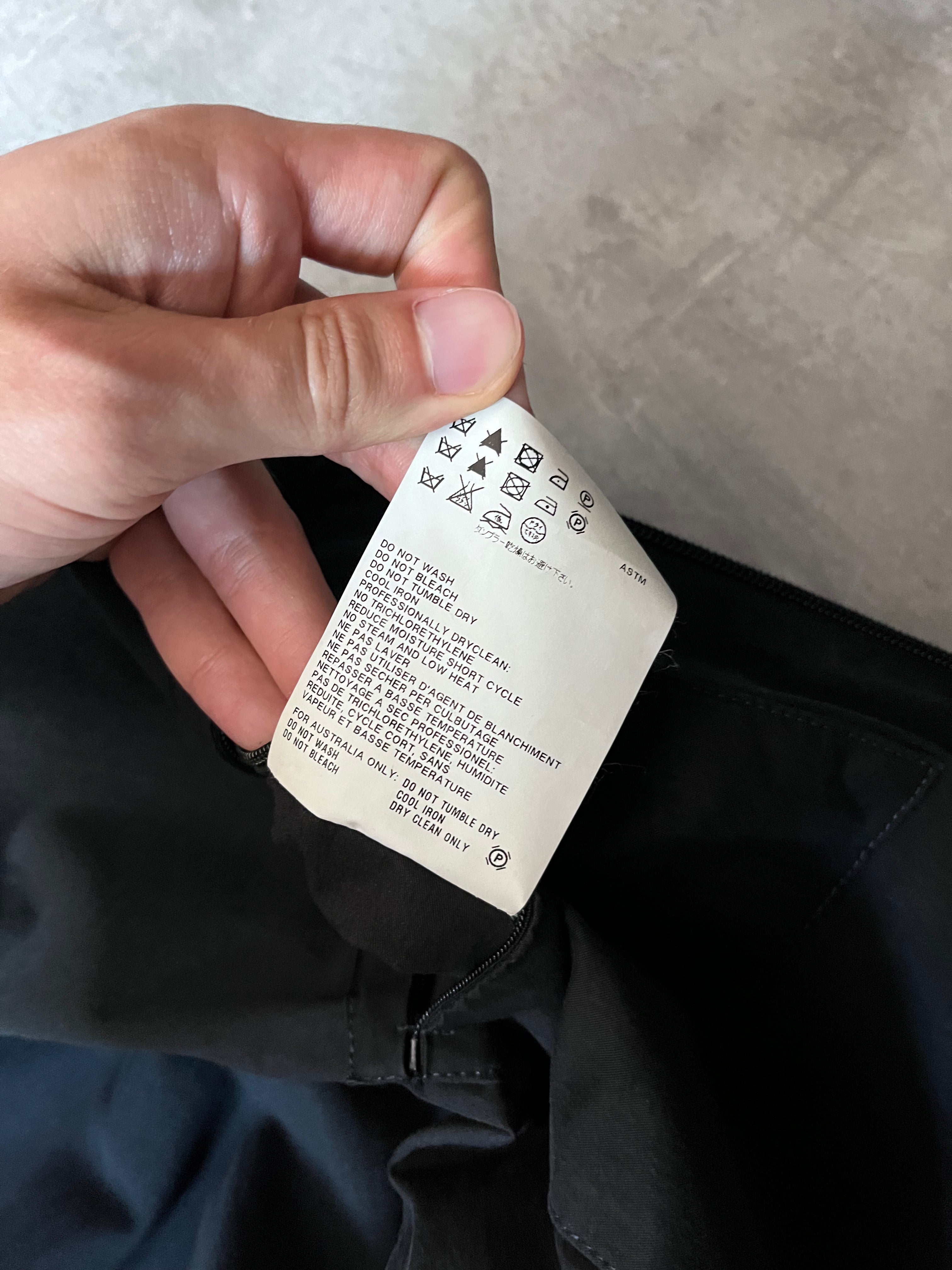 Jil Sander by Raf Simons Cotton Light Jacket Black Men - XL