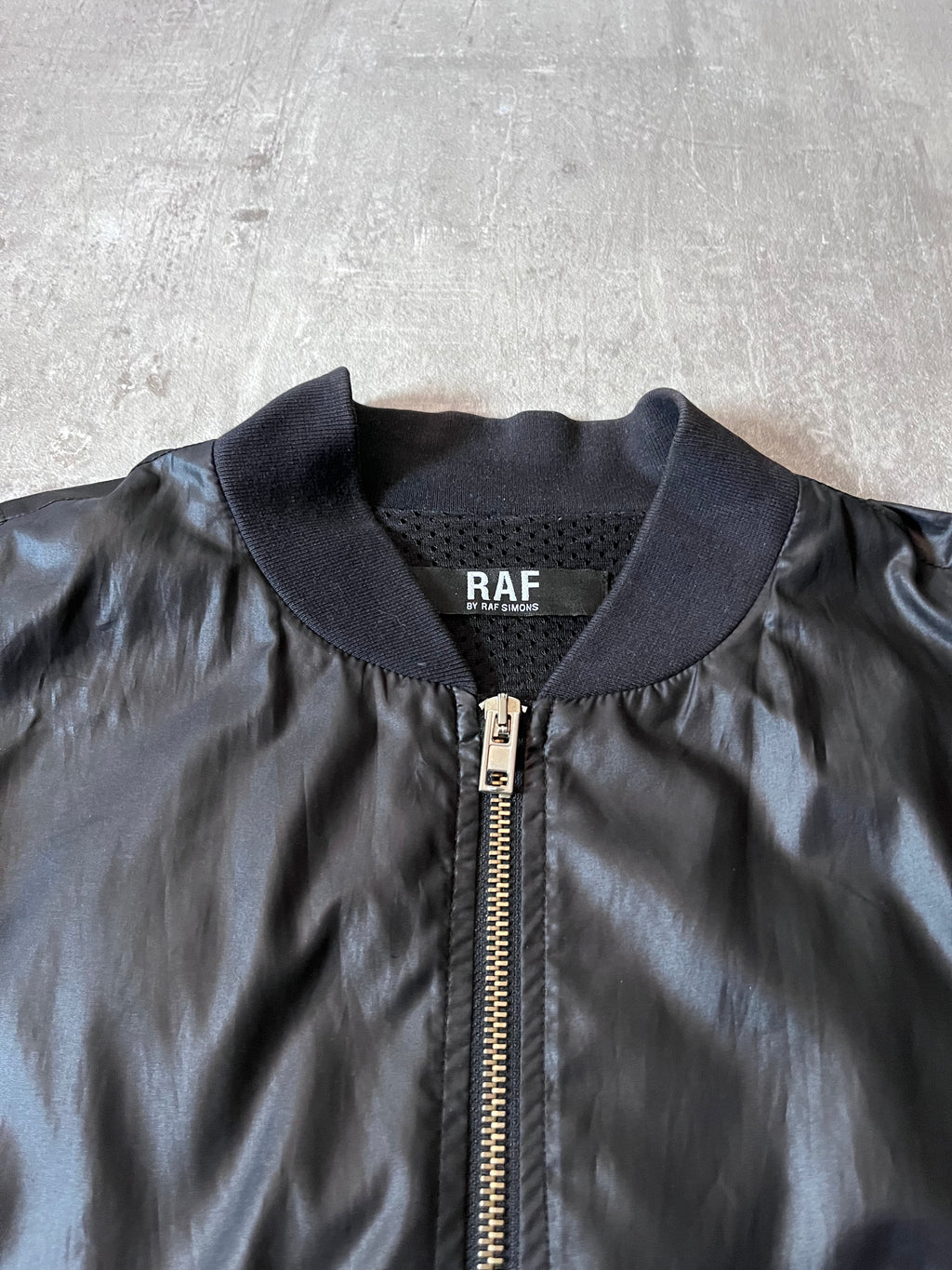 Raf by Raf Simons Assembled Bomber Jacket Black Men - M