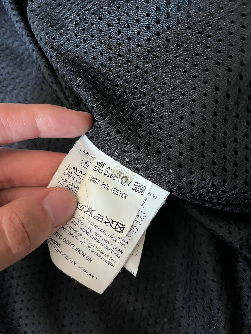 Raf by Raf Simons Assembled Bomber Jacket Black Men - M