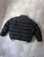 S/S 2024 Balenciaga Reversible Bomber Puffer Jacket  Black Red Men - L