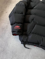 S/S 2024 Balenciaga Reversible Bomber Puffer Jacket  Black Red Men - L