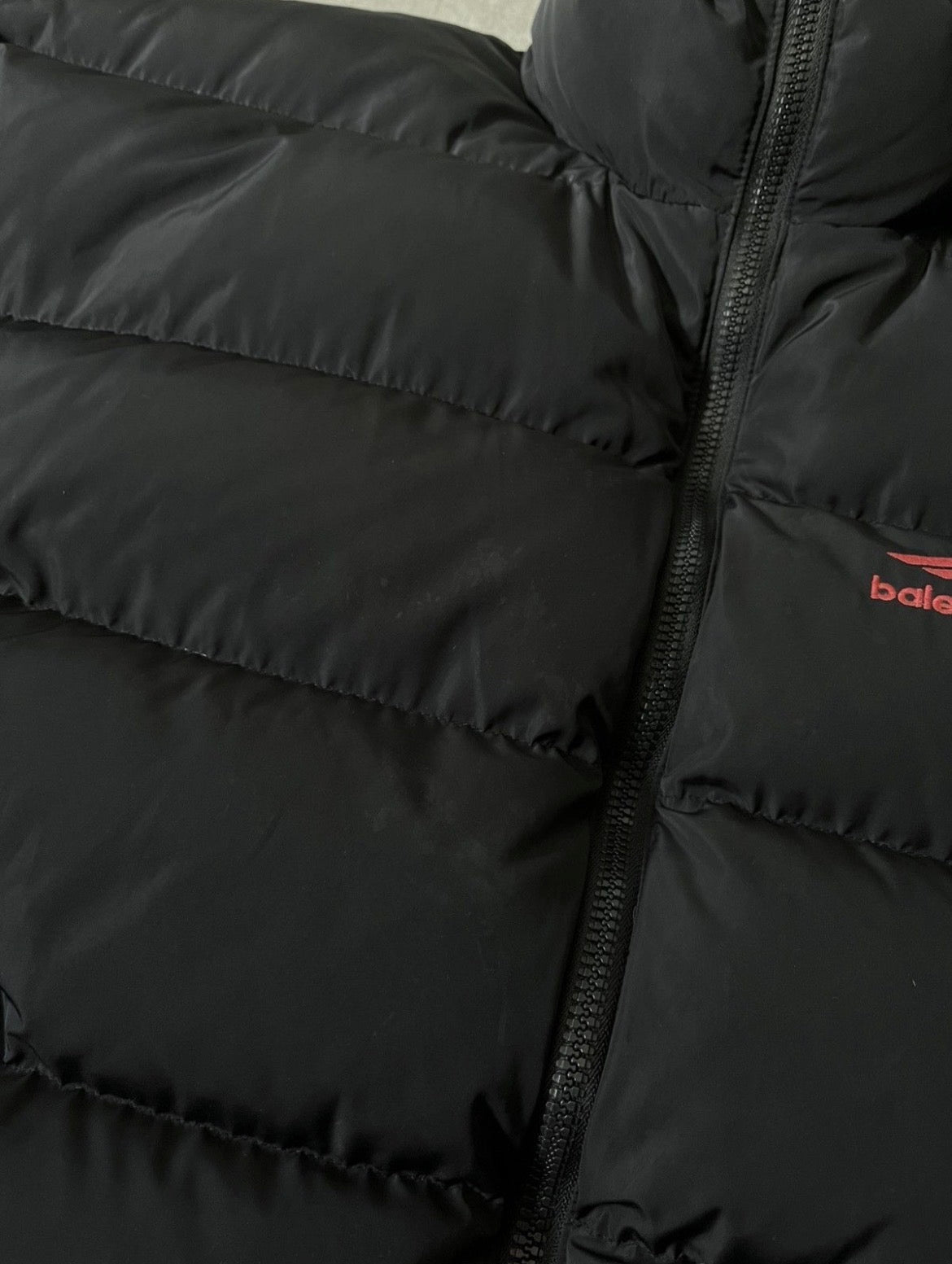 S/S 2024 Balenciaga Reversible Bomber Puffer Jacket  Black Red Men - L