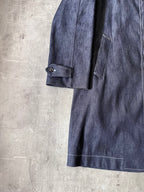 F/W 2018 Maison Margiela Denim Coat Navy Men - M