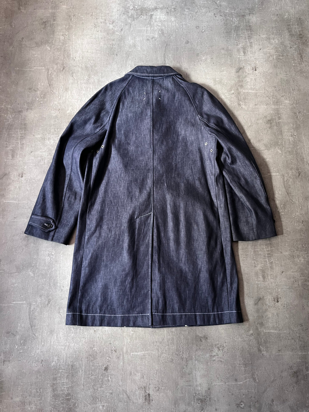 F/W 2018 Maison Margiela Denim Coat Navy Men - M