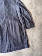 F/W 2018 Maison Margiela Denim Coat Navy Men - M