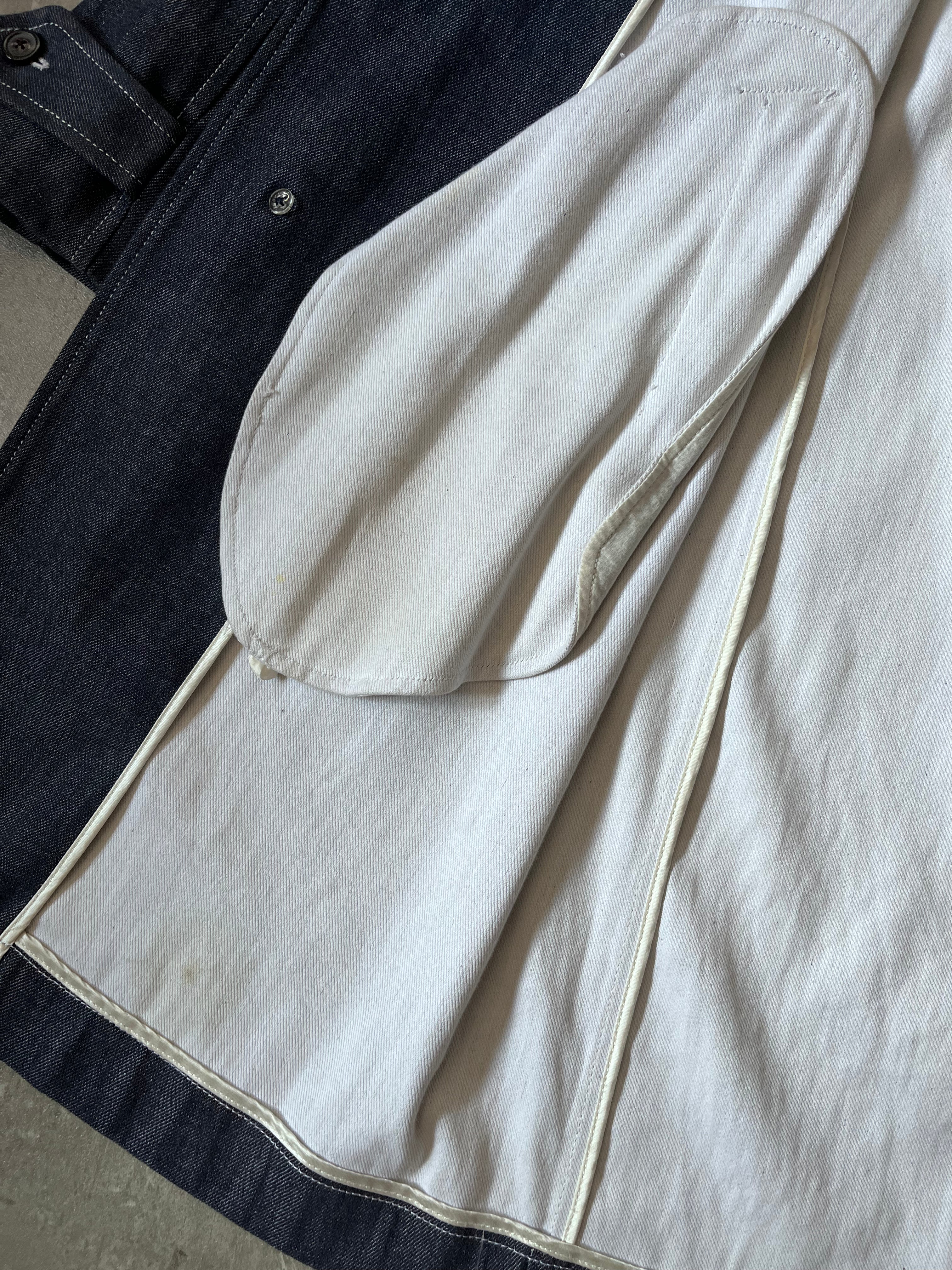 F/W 2018 Maison Margiela Denim Coat Navy Men - M