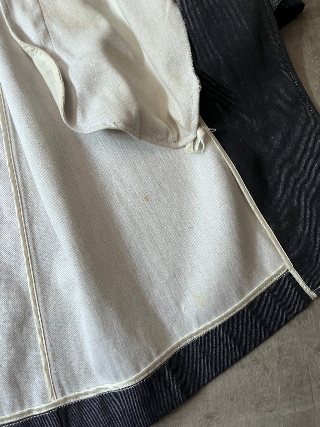 F/W 2018 Maison Margiela Denim Coat Navy Men - M