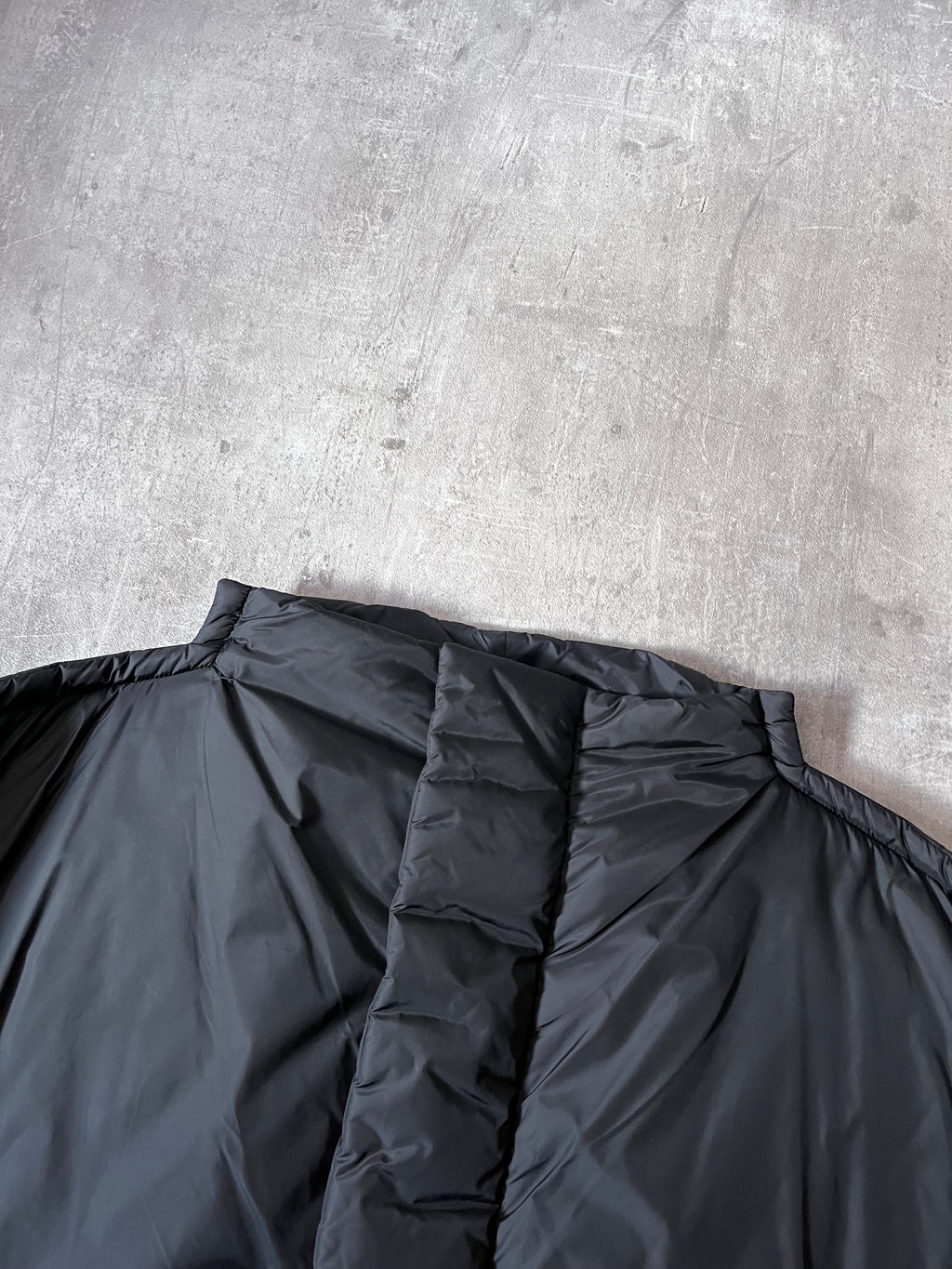 F/W 2019 Maison Margiela Recycled Nylon Padded Cropped Jacket Black Men - M