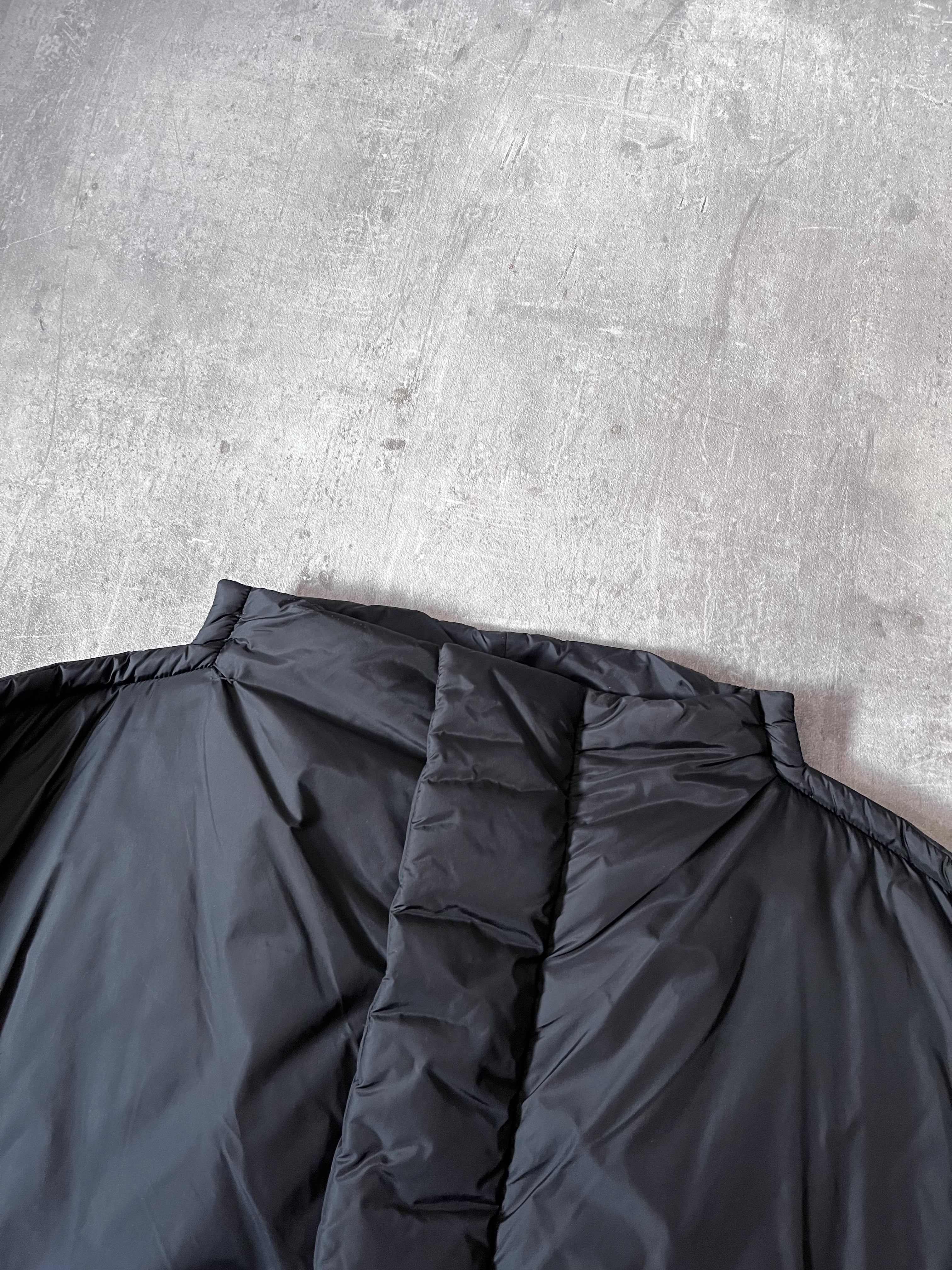 F/W 2019 Maison Margiela Recycled Nylon Padded Cropped Jacket Black Men - M
