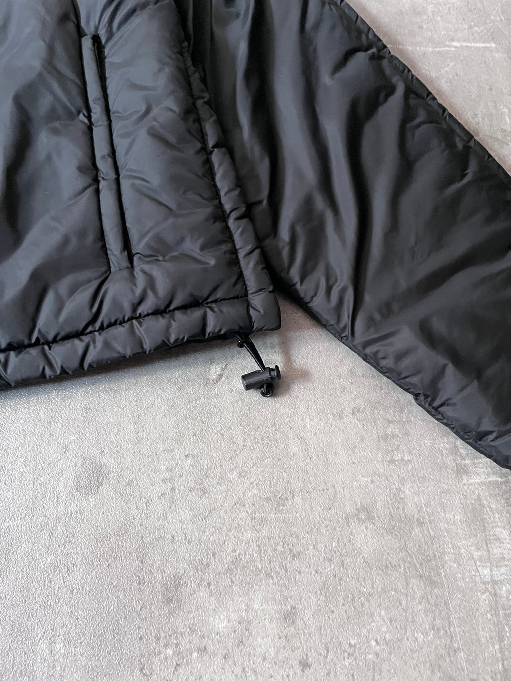F/W 2019 Maison Margiela Recycled Nylon Padded Cropped Jacket Black Men - M