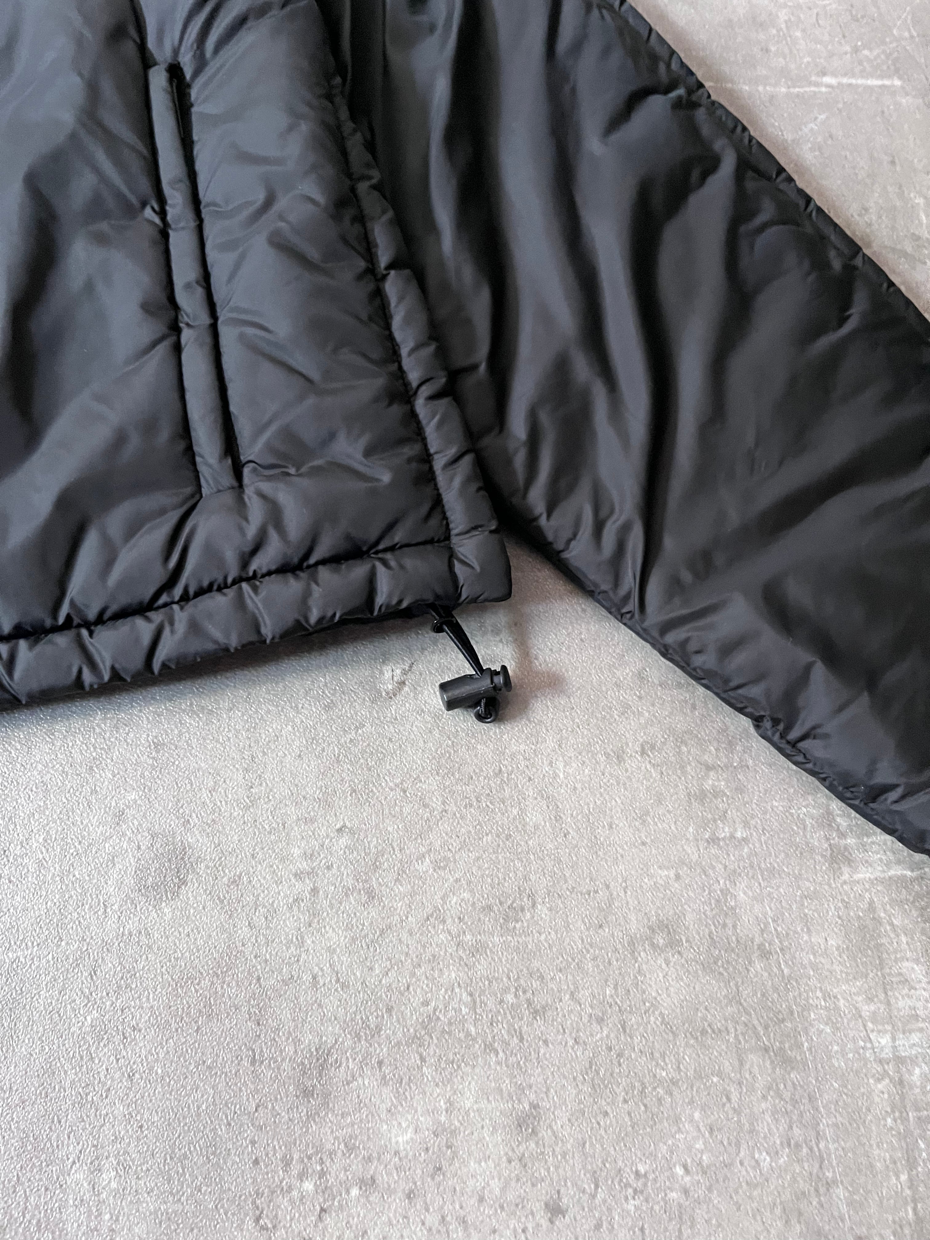 F/W 2019 Maison Margiela Recycled Nylon Padded Cropped Jacket Black Men - M