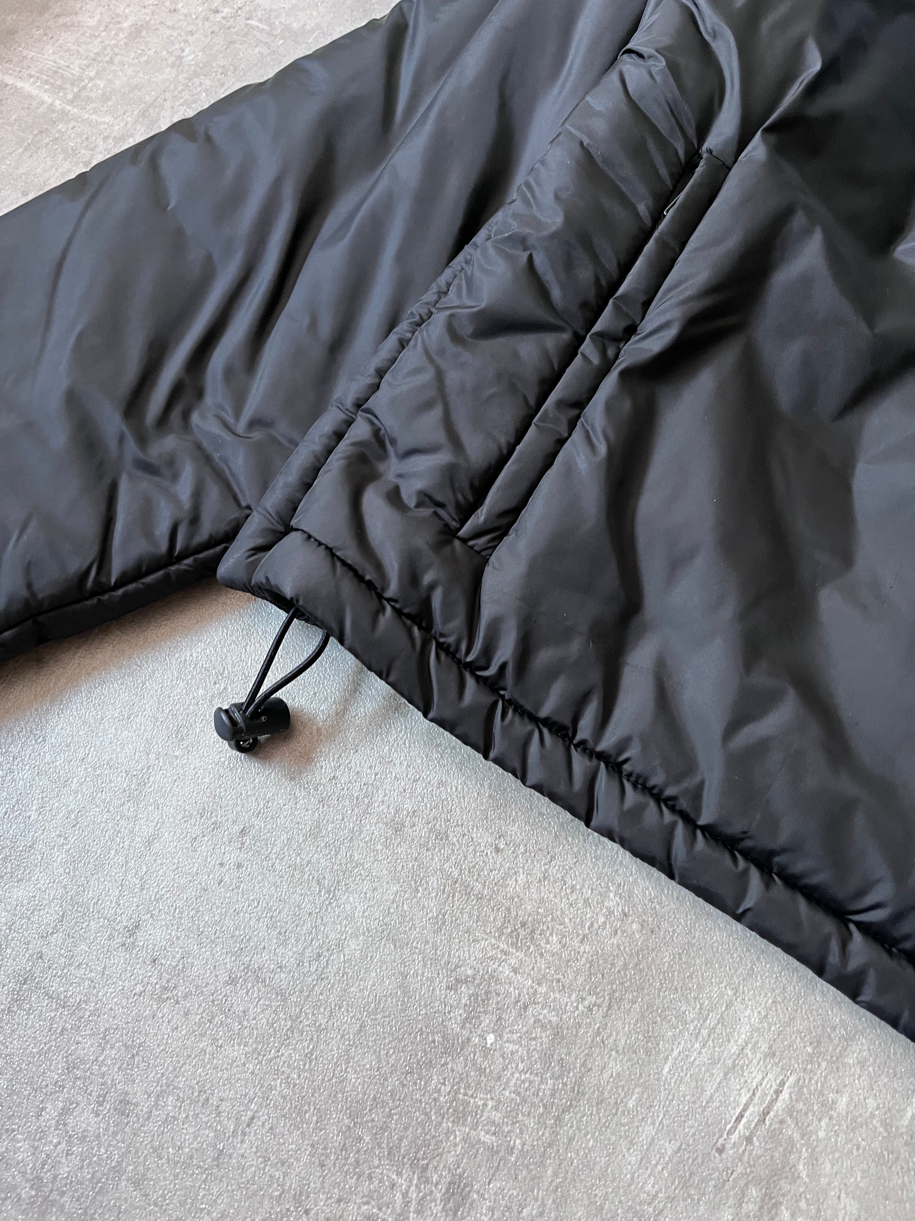 F/W 2019 Maison Margiela Recycled Nylon Padded Cropped Jacket Black Men - M