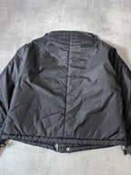 F/W 2019 Maison Margiela Recycled Nylon Padded Cropped Jacket Black Men - M